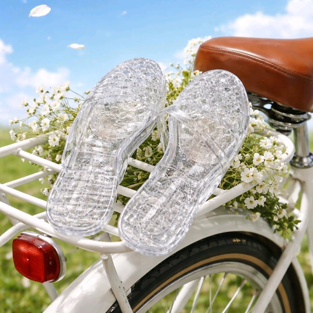 Plastic Jelly Sandals (EU 39)